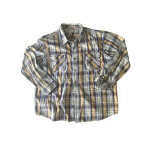 Mens DELUTH Trading Heavyweight Flannel button down Burlyweight 3XL
